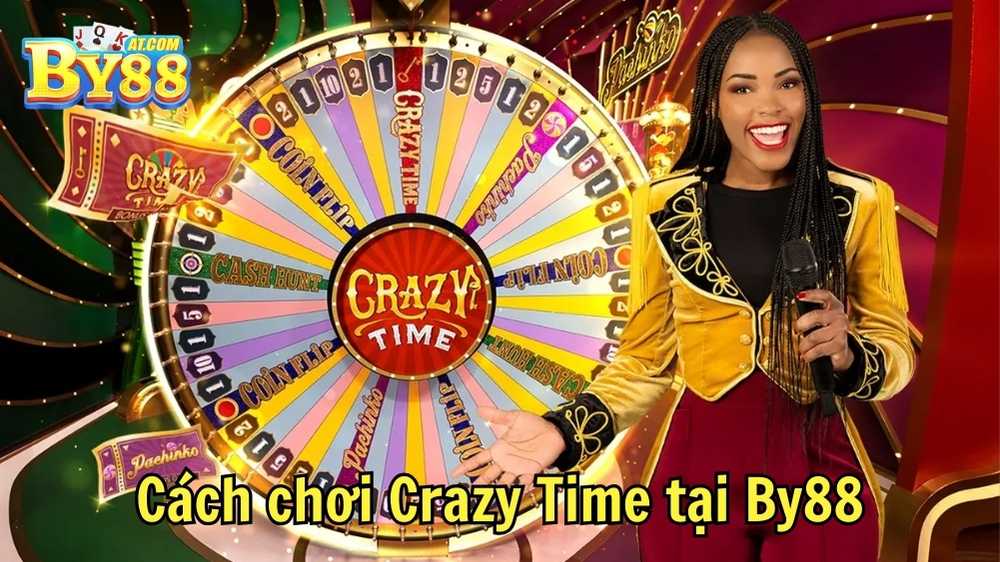 Cách chơi Crazy Time tại By88